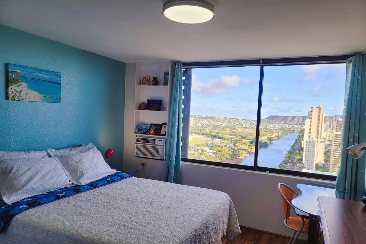 Waikiki Condo High Floor Views Beaches Convention Center Honolulu Buitenkant foto