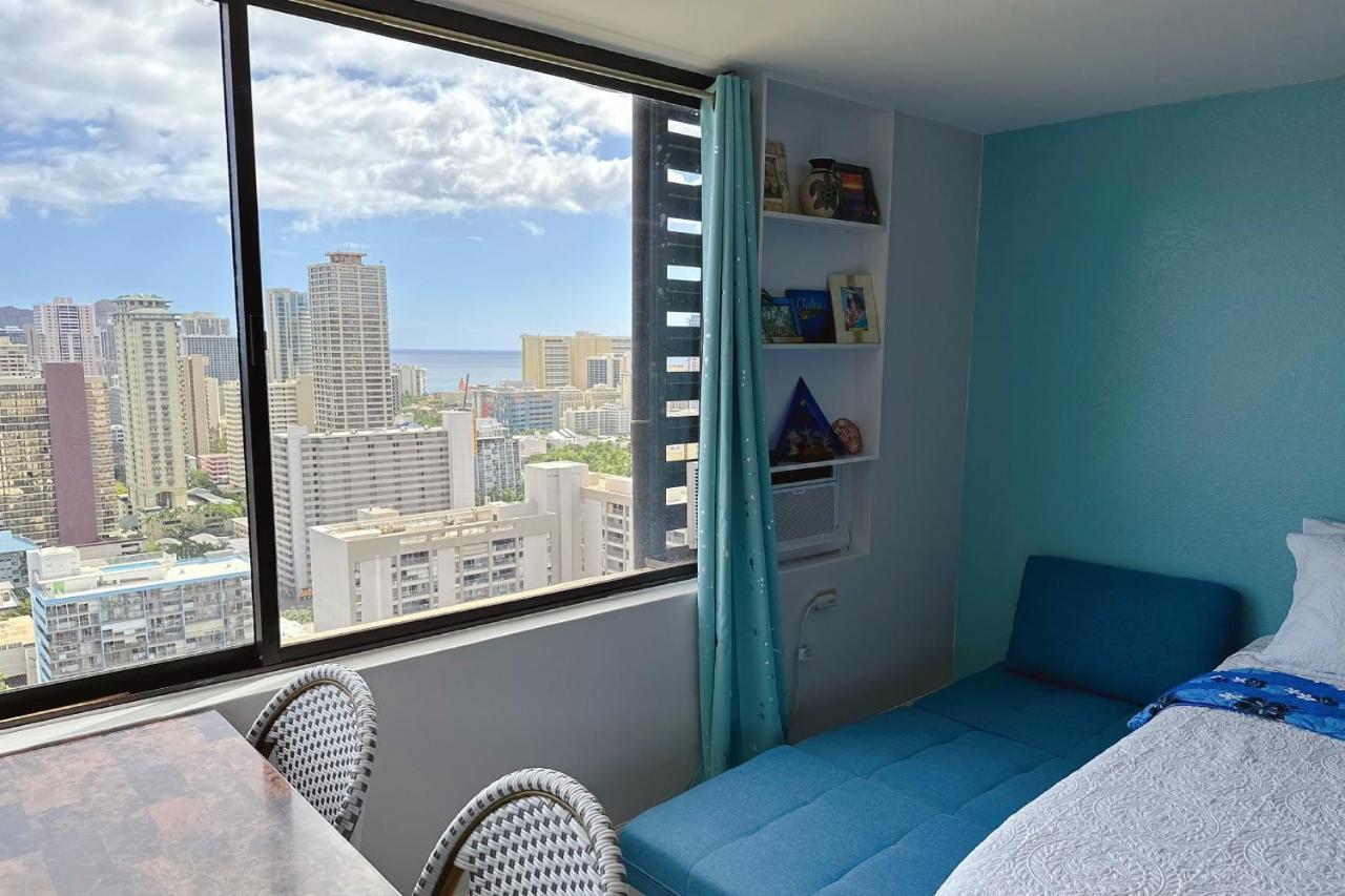 Waikiki Condo High Floor Views Beaches Convention Center Honolulu Buitenkant foto