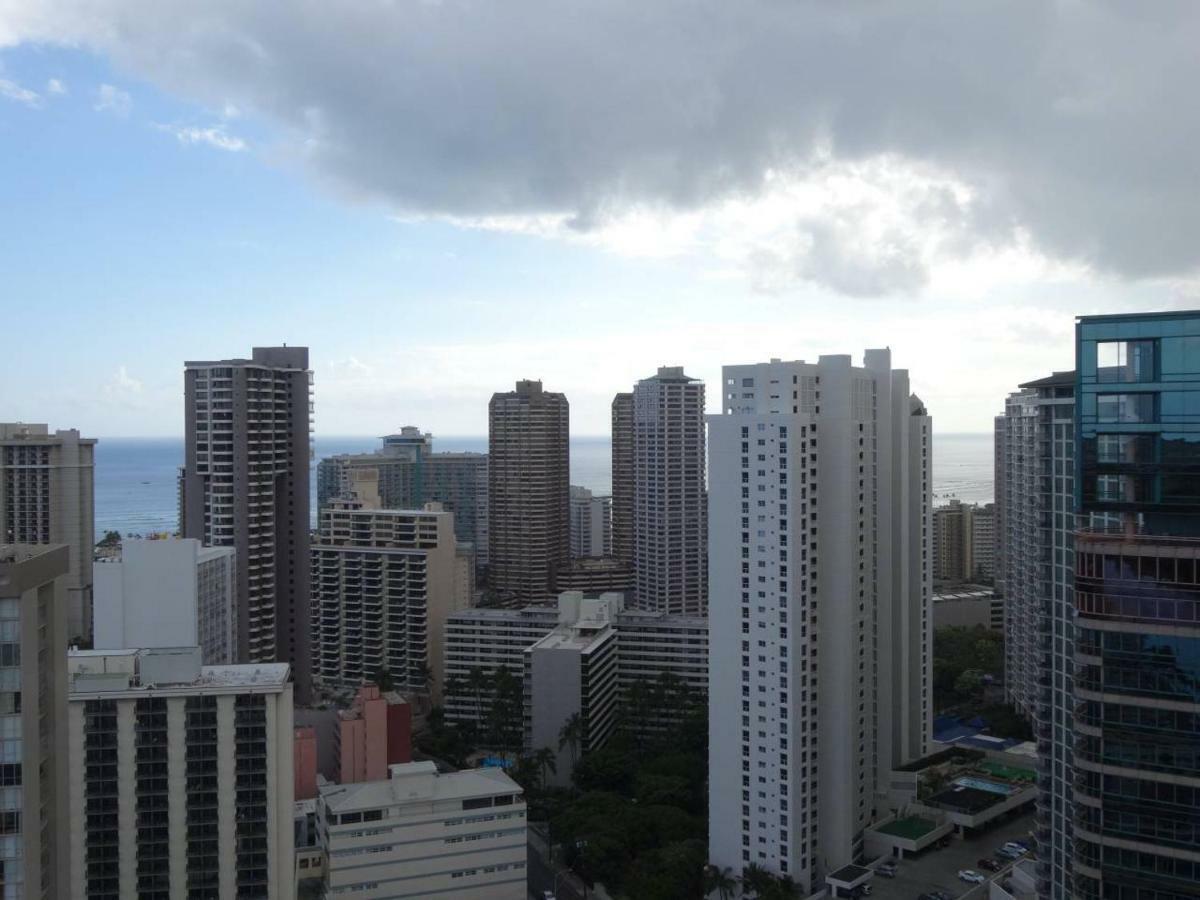 Waikiki Condo High Floor Views Beaches Convention Center Honolulu Buitenkant foto