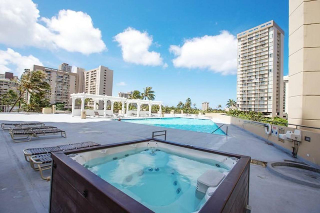 Waikiki Condo High Floor Views Beaches Convention Center Honolulu Buitenkant foto
